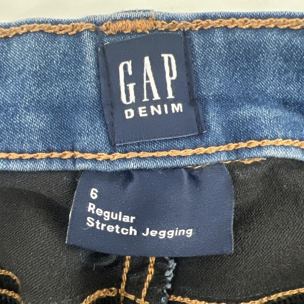 Gap Girls Denim Size 6 Regular Stretch Jegging Jeans
